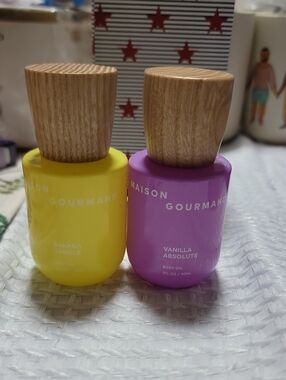 Maison Gourmande Vanilla Absolute & Banana Body Oils - Both Included